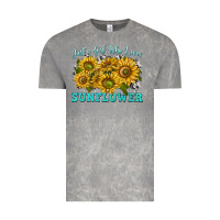 Cloud Rock just a girl who loves sunflower Vintage Tee - texasbilliewilder