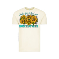 Vintage Arctic just a girl who loves sunflower Vintage Tee - texasbilliewilder