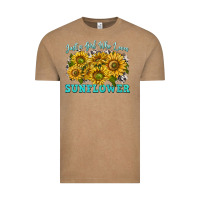 Vintage Coffee just a girl who loves sunflower Vintage Tee - texasbilliewilder