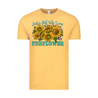 Vintage Mustard just a girl who loves sunflower Vintage Tee - texasbilliewilder