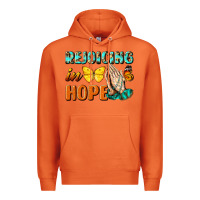 Carrot rejoicing in hope Premium Hoodie - NancyCooperArtShop