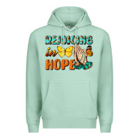 Seafoam rejoicing in hope Premium Hoodie - NancyCooperArtShop