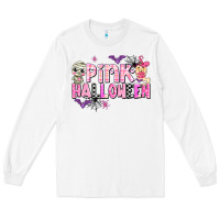 White pink halloween Long Sleeve Tee - AdoDesignShop