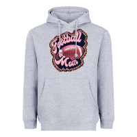 Heather Grey football mom Heavyweight Hoodie - JahusDesignShop