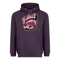 Plum football mom Heavyweight Hoodie - JahusDesignShop