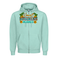 Seafoam small business mama Zipper Hoodie - HRA Design Shop