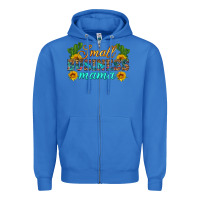 True Royal small business mama Zipper Hoodie - HRA Design Shop