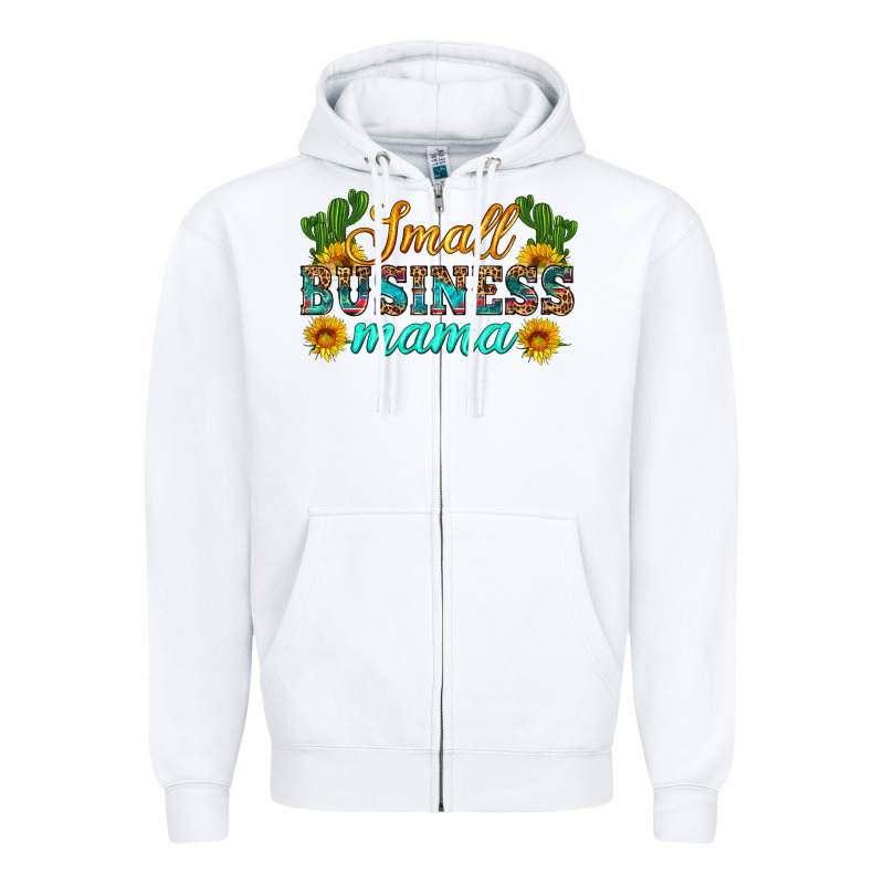 Small Business Mama Zipper Hoodie by HRA Design Shop | Teevron