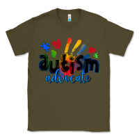 Army Green autism advocate Classic Tee - Zillion Design Studio