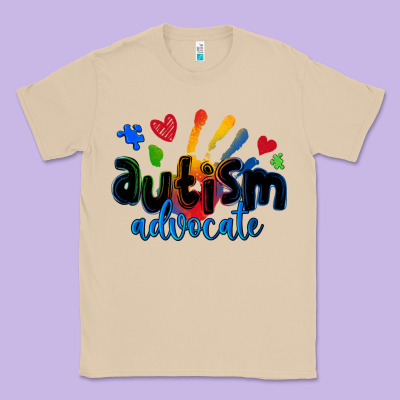Autism Advocate Classic Tee Designed By Zillion Design Studio