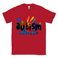 Red autism advocate Classic Tee - Zillion Design Studio