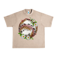 French Oak baseball with patterns Urban Heavy Tee - texasbilliewilder