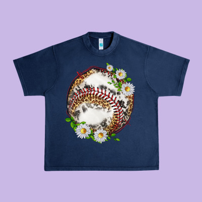 Urban Heavy Tee baseball with patterns