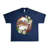 Navy baseball with patterns Urban Heavy Tee - texasbilliewilder