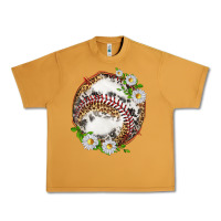 Peanut Butter baseball with patterns Urban Heavy Tee - texasbilliewilder