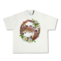 Pistachio baseball with patterns Urban Heavy Tee - texasbilliewilder