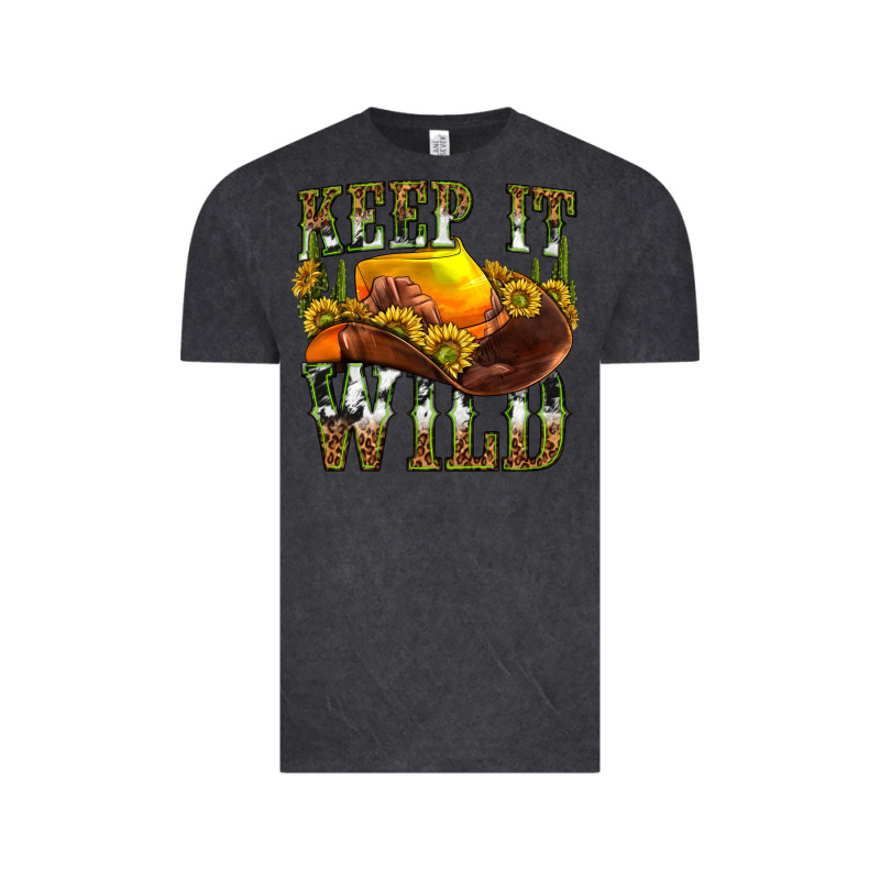 Keep It Wild Western Vintage Tee by texasbilliewilder | Teevron