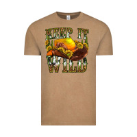 Vintage Coffee keep it wild western Vintage Tee - texasbilliewilder