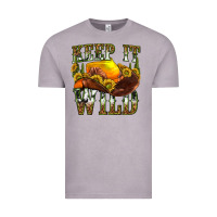 Vintage Zinc keep it wild western Vintage Tee - texasbilliewilder