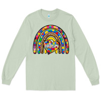 Matcha autism rainbow Long Sleeve Tee - Zillion Design Studio
