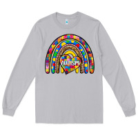 Moon Dust autism rainbow Long Sleeve Tee - Zillion Design Studio