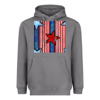Storm 4th of july stars and stripes seamless pattern Heavyweight Hoodie - BundleAndBundleShop
