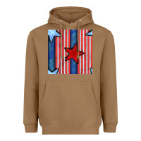 Toasted Coconut 4th of july stars and stripes seamless pattern Heavyweight Hoodie - BundleAndBundleShop
