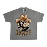 Tornado howdy smiley face Urban Heavy Tee - BarkalooDesign