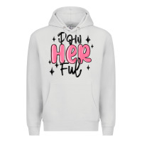 Dove Grey powherful Premium Hoodie - MaliasSmallBusiness