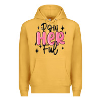 Mustard powherful Premium Hoodie - MaliasSmallBusiness