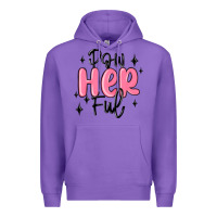 Purple powherful Premium Hoodie - MaliasSmallBusiness