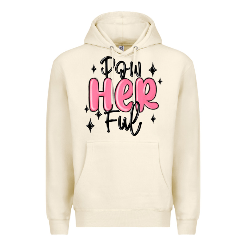 Powherful Premium Hoodie by MaliasSmallBusiness | Teevron