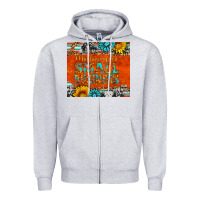 Heather Grey minding my own small business Zipper Hoodie - HRA Design Shop