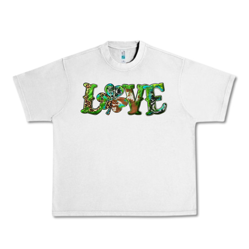Love With Shamrock Urban Heavy Tee by RanaPortraitStore | Teevron