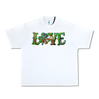 White love with shamrock Urban Heavy Tee - RanaPortraitStore