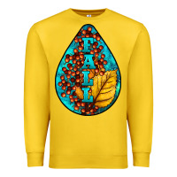 Lemon Fall Teardrop Premium Sweatshirt - LillyAllenDesigns