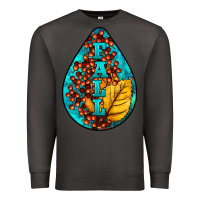 Smoke Fall Teardrop Premium Sweatshirt - LillyAllenDesigns