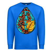True Royal Fall Teardrop Premium Sweatshirt - LillyAllenDesigns