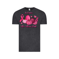 Vintage Black In October We Wear Pink Pumpkins Vintage Tee - RanaPortraitStore