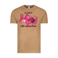 Vintage Camel In October We Wear Pink Pumpkins Vintage Tee - RanaPortraitStore