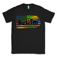 Black autism american flag Classic Tee - Zillion Design Studio