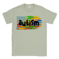 Matcha autism american flag Classic Tee - Zillion Design Studio