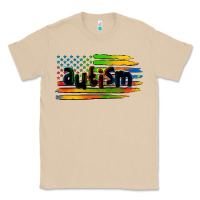 Mushroom autism american flag Classic Tee - Zillion Design Studio