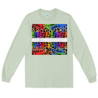 Matcha Personalized crayons Long Sleeve Tee - texasbilliewilder