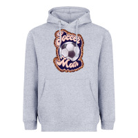 Heather Grey soccer mom Heavyweight Hoodie - JahusDesignShop