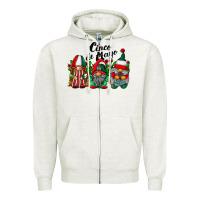 Cinco De Mayo Mexican Flag Gnomes Zipper Hoodie | Teevron