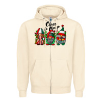 Sandshell cinco de mayo mexican flag gnomes Zipper Hoodie - RacoonDesign