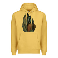 Antique Gold english pointer airforce Premium Hoodie - RanaPortraitStore