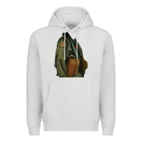 Dove Grey english pointer airforce Premium Hoodie - RanaPortraitStore