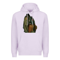 Lilac english pointer airforce Premium Hoodie - RanaPortraitStore